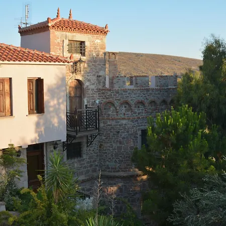 Lesvos Tower House Komninos Sígrion Extérieur photo
