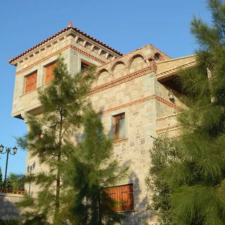 Lesvos Tower House Komninos Sígrion Extérieur photo