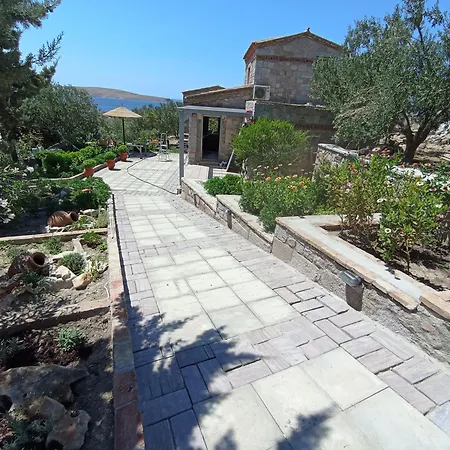 Lesvos Tower House Komninos Sígrion Extérieur photo