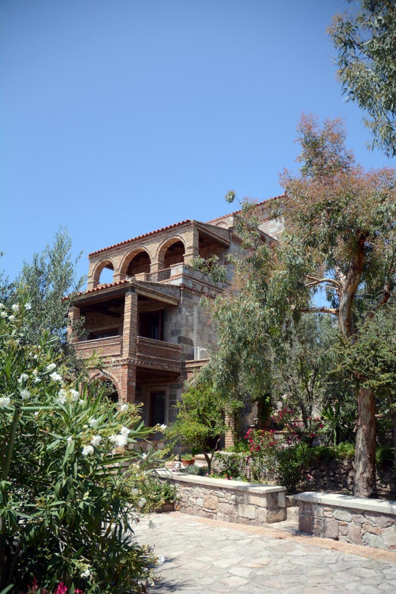 Lesvos Tower House Komninos Villa Sígrion